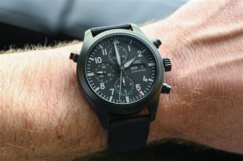 iwc double chronograph top gun replica|iwc top gun double chronograph.